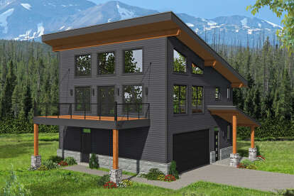 House Plan House Plan #26500 Front Elevation