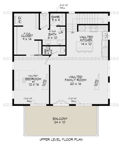 Second Floor for House Plan #940-00461