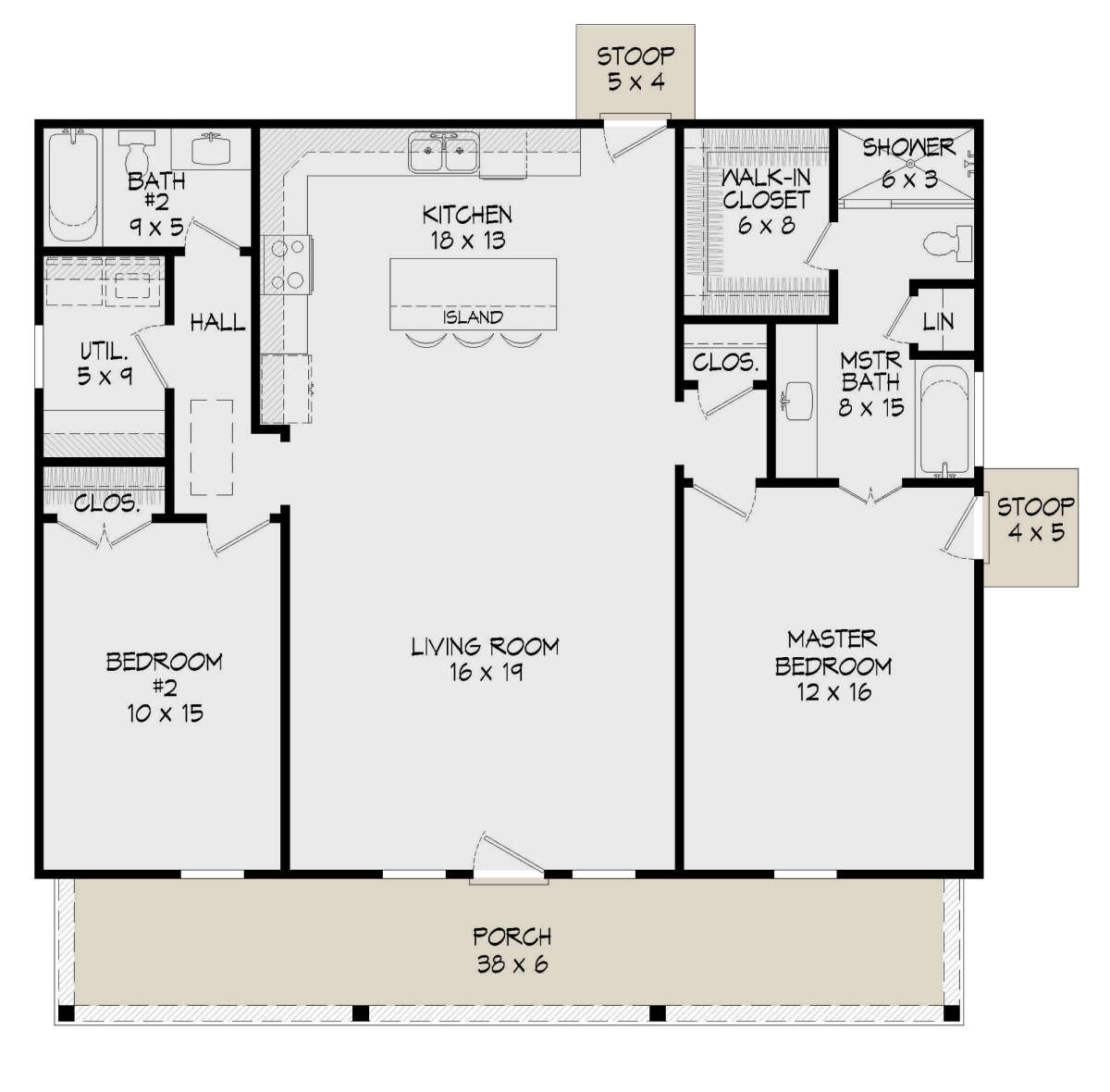 Main Floor for House Plan #940-00462