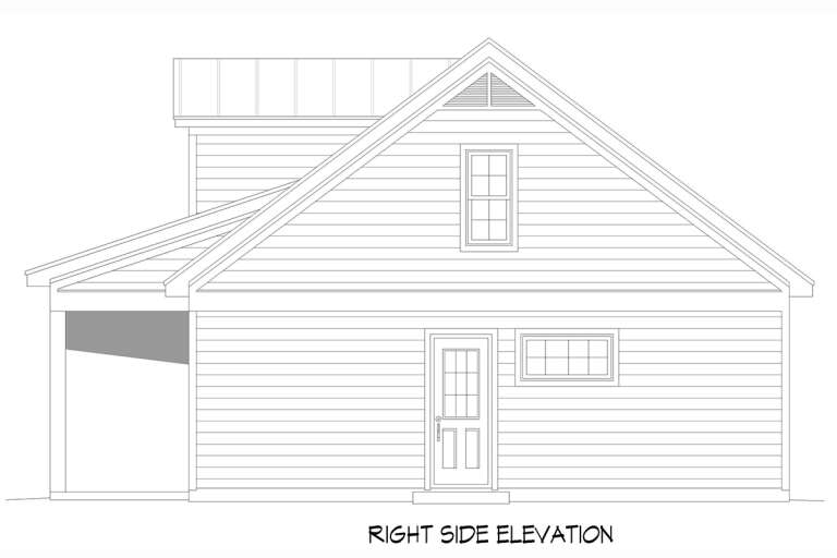 Country House Plan #940-00463 Elevation Photo