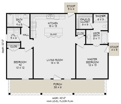 House Plan House Plan #26502 Drawing 1