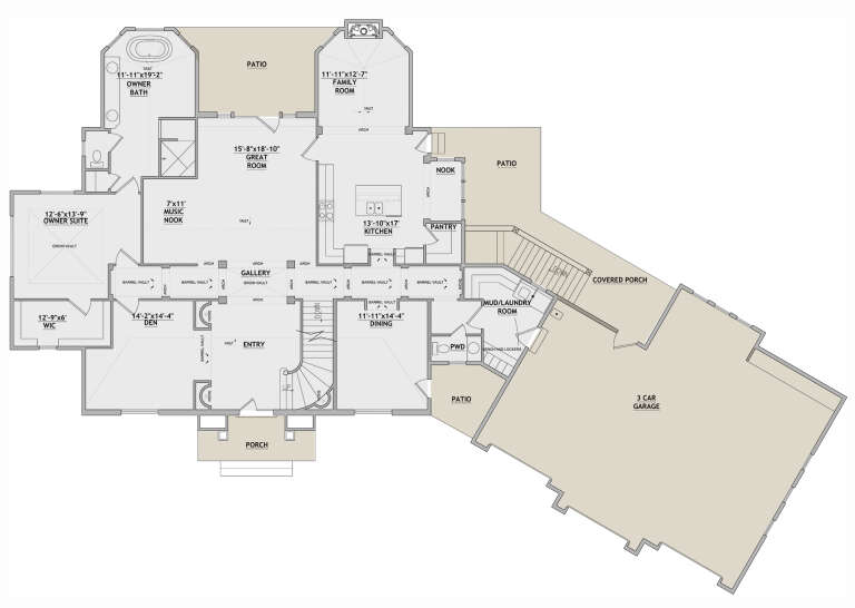House Plan House Plan #26503 Drawing 1