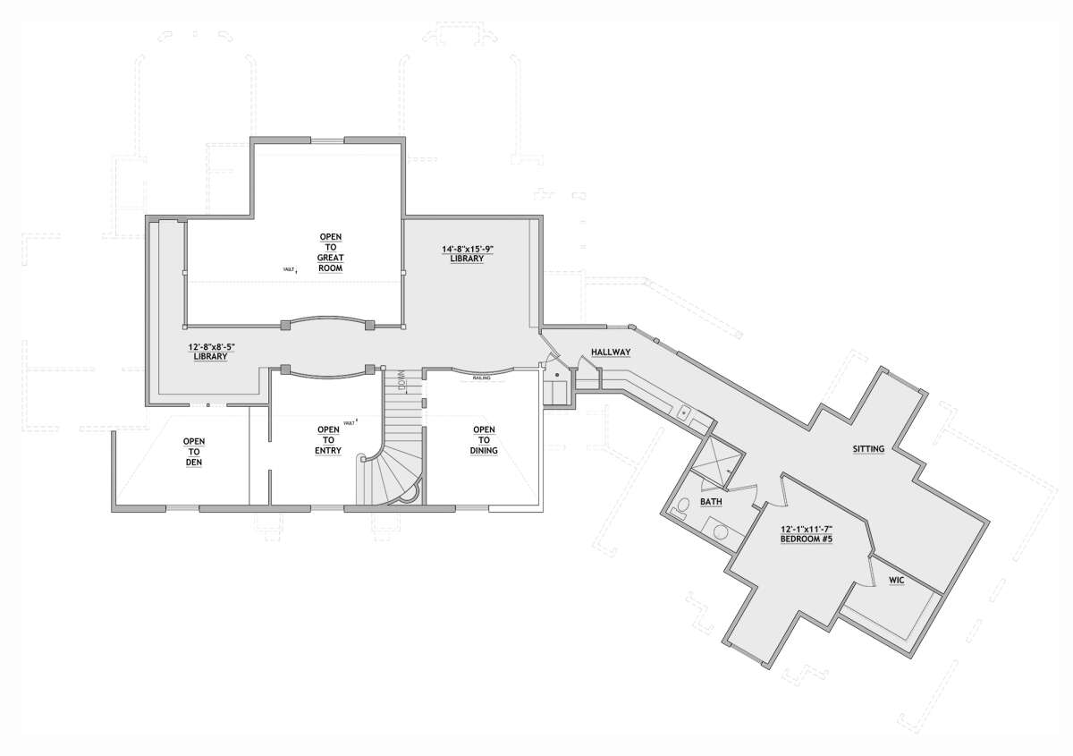 Second Floor for House Plan #8768-00045