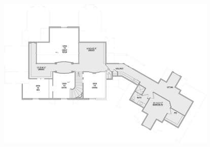 Second Floor for House Plan #8768-00045