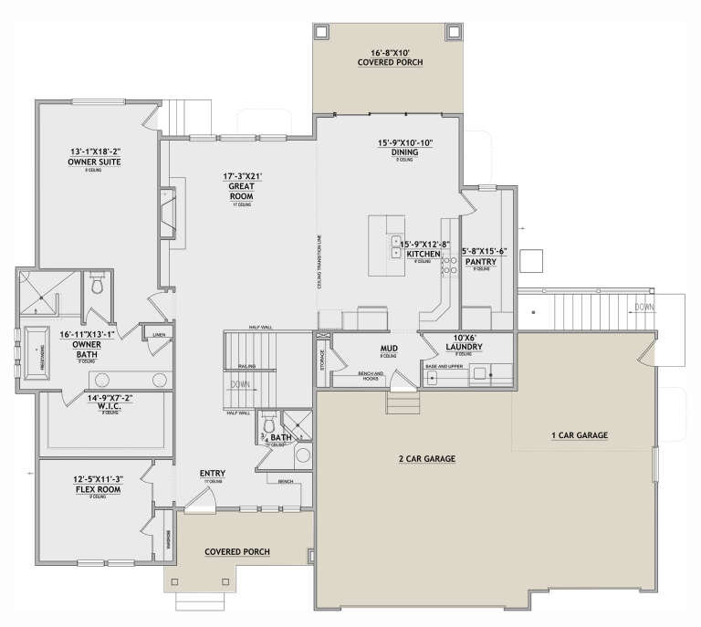 House Plan House Plan #26505 Drawing 1