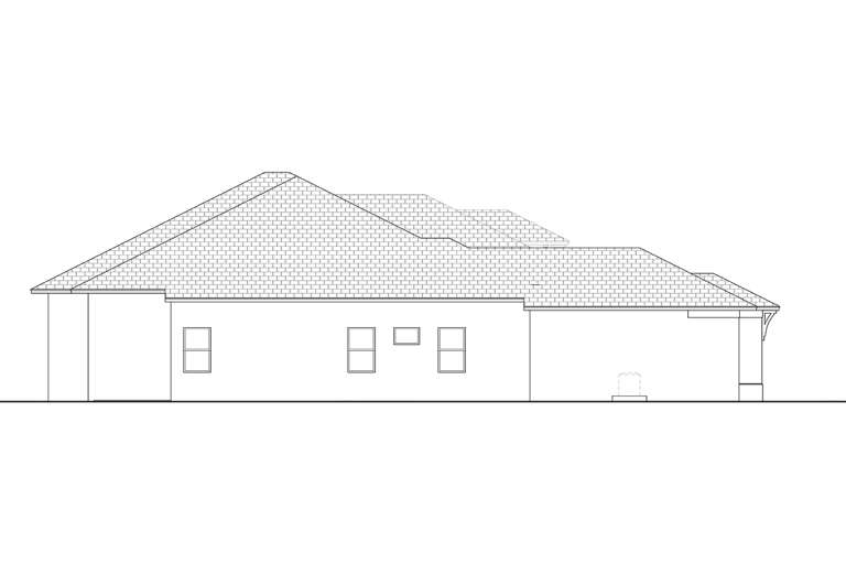 Contemporary House Plan #5565-00141 Elevation Photo