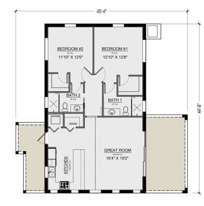 House Plan House Plan #26507 Drawing 1