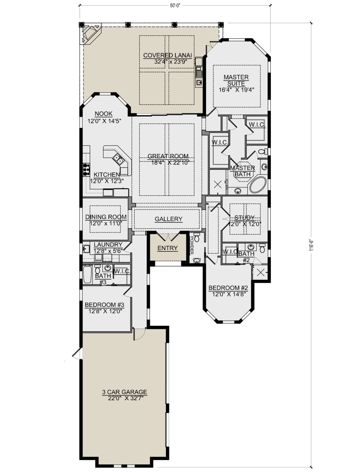 Main Floor  for House Plan #5565-00143