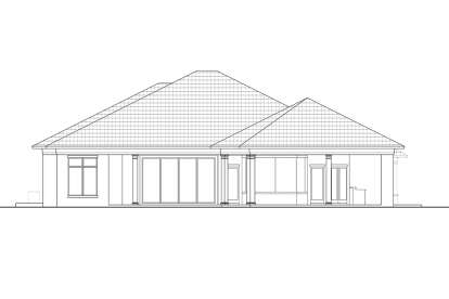 Contemporary House Plan #5565-00144 Elevation Photo