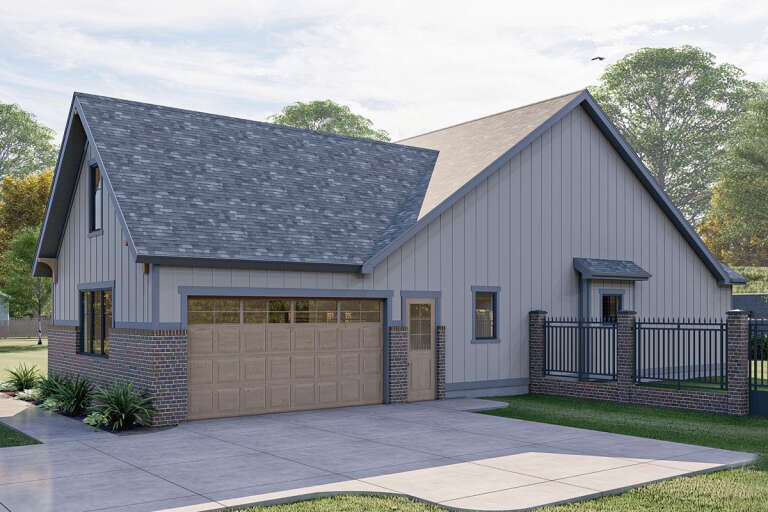Craftsman House Plan #963-00641 Elevation Photo