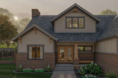 Craftsman House Plan #963-00641 Elevation Photo