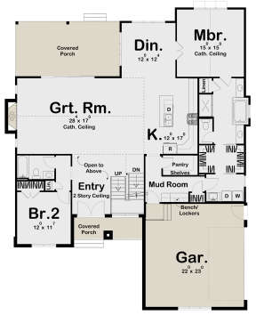 Main Floor  for House Plan #963-00641