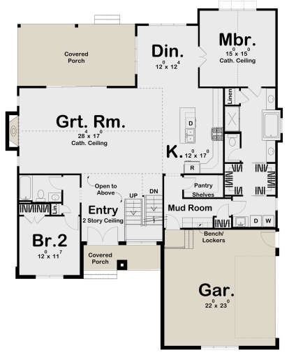 House Plan House Plan #26518 Drawing 1