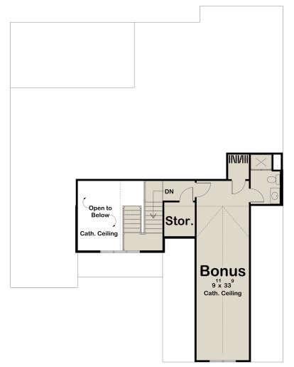 Bonus Room for House Plan #963-00641