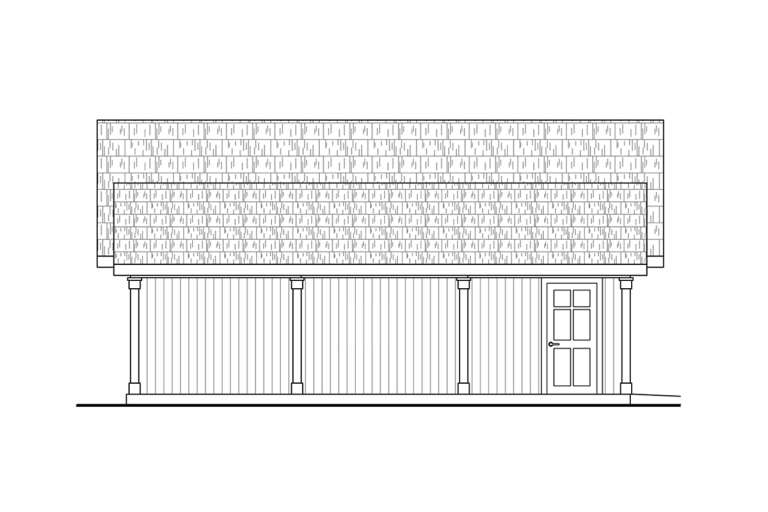 Country House Plan #035-00991 Elevation Photo
