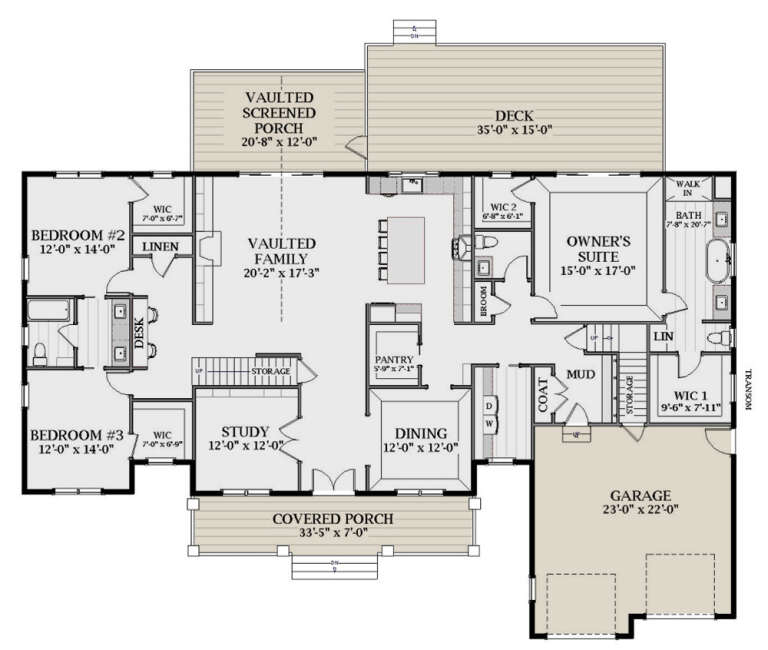 House Plan House Plan #26521 Drawing 1