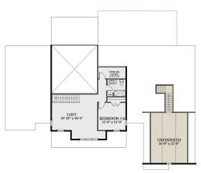 Second Floor for House Plan #6849-00118