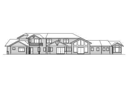 Craftsman House Plan #035-00992 Elevation Photo