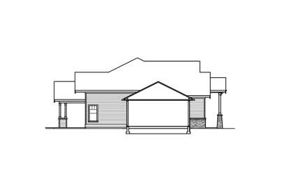 Craftsman House Plan #035-00992 Elevation Photo