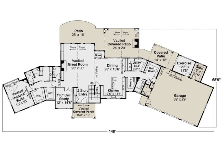 House Plan House Plan #26522 Drawing 1