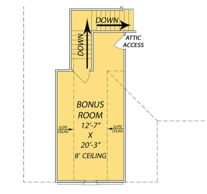 Second Floor for House Plan #9279-00051