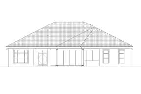 Contemporary House Plan #5565-00151 Elevation Photo