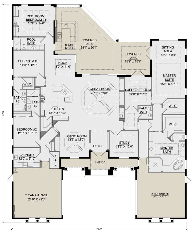 House Plan House Plan #26527 Drawing 1