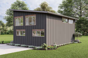 Modern House Plan #1462-00039 Elevation Photo
