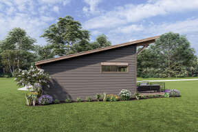 Modern House Plan #1462-00040 Elevation Photo