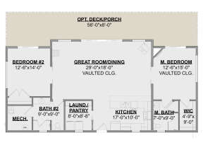 Main Floor  for House Plan #1462-00040