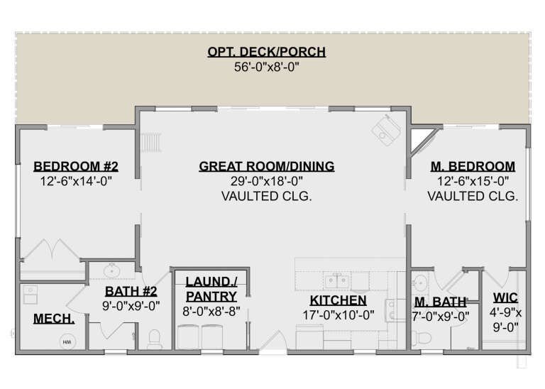 House Plan House Plan #26529 Drawing 1