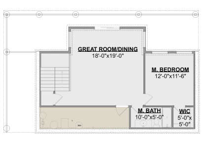 Basement for House Plan #1462-00041