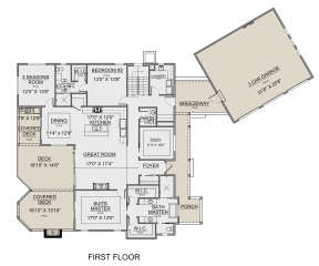 Main Floor  for House Plan #5565-00153
