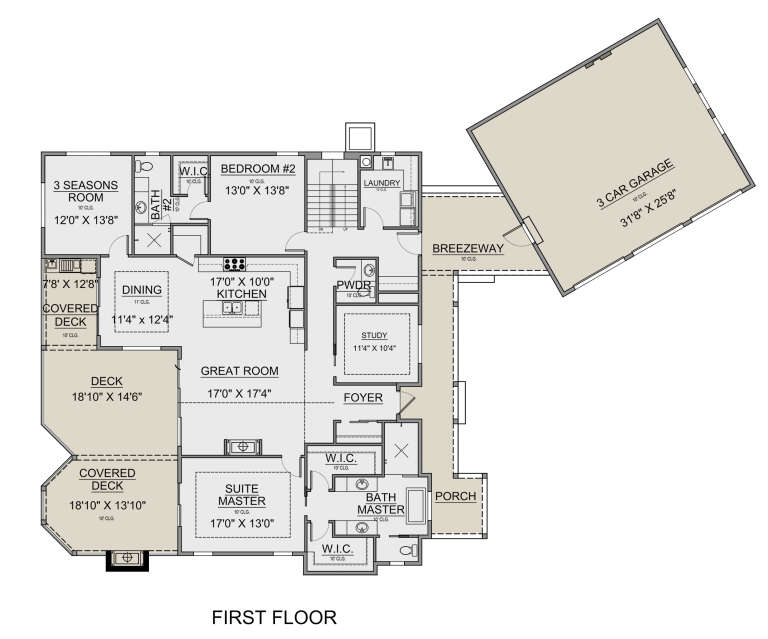 House Plan House Plan #26532 Drawing 1