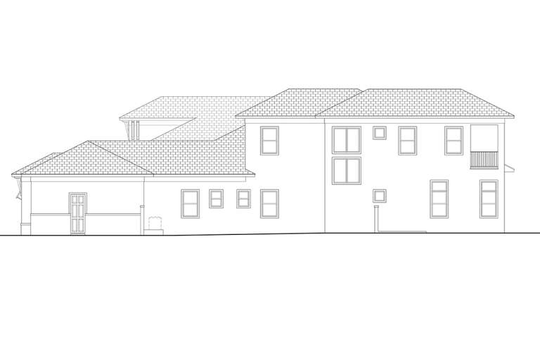 Contemporary House Plan #5565-00154 Elevation Photo