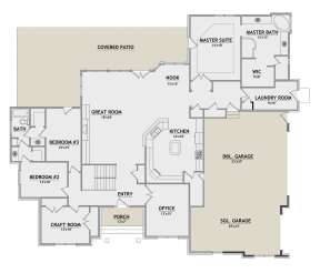 Main Floor  for House Plan #8768-00051