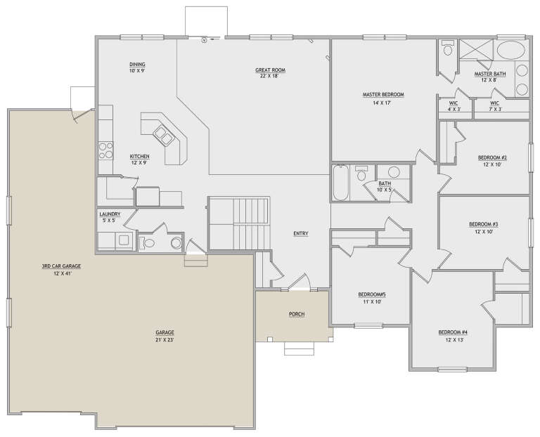 House Plan House Plan #26544 Drawing 1
