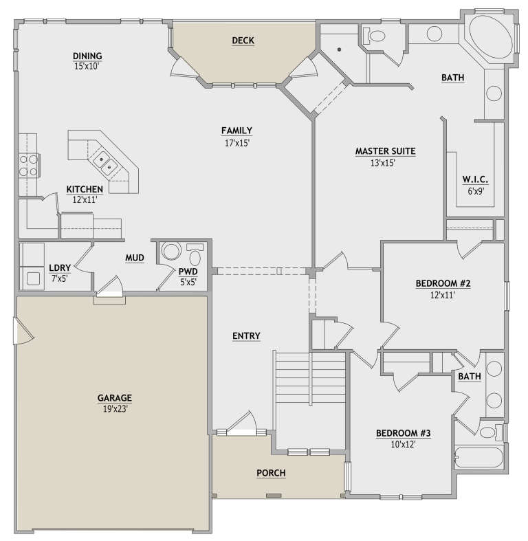 House Plan House Plan #26548 Drawing 1