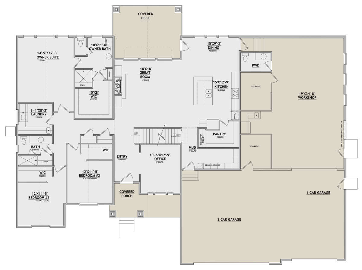 Main Floor  for House Plan #8768-00065