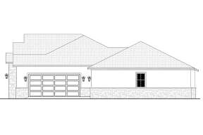 Modern Transitional House Plan #041-00268 Elevation Photo