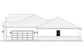 Traditional House Plan #041-00268 Elevation Photo