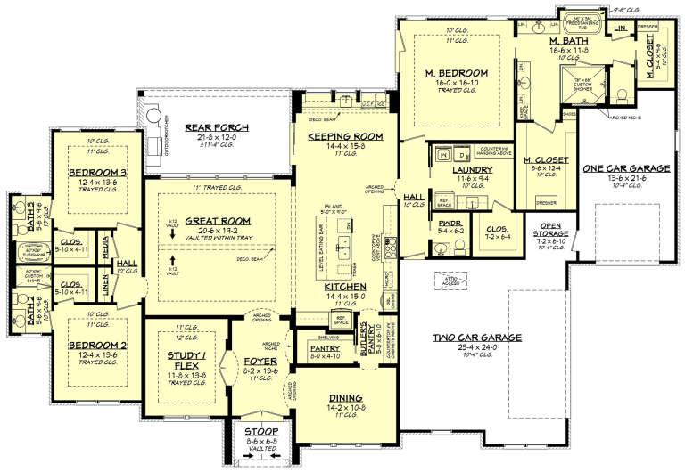 House Plan House Plan #26551 Drawing 1