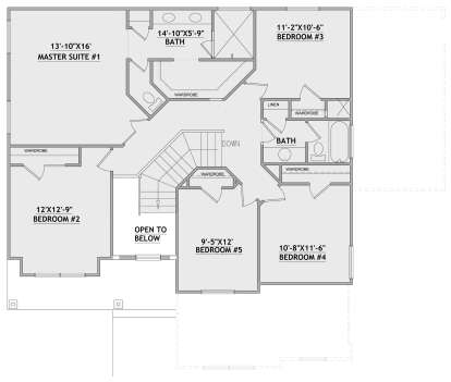 Second Floor for House Plan #8768-00067