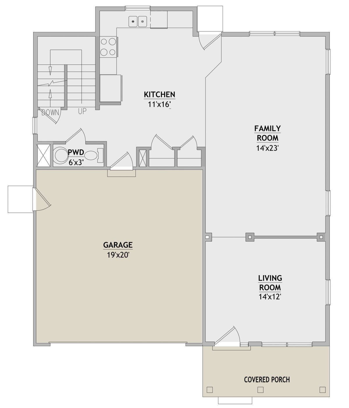 Main Floor  for House Plan #8768-00069