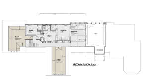 Second Floor for House Plan #5445-00482