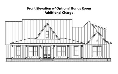 Modern Farmhouse House Plan #4534-00072 Elevation Photo