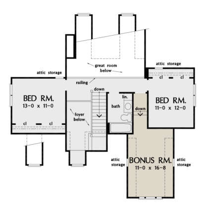 House Plan House Plan #26561 Drawing 2
