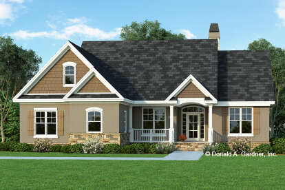 Traditional House Plan #2865-00002 Elevation Photo