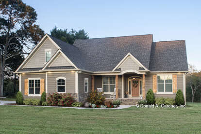 Traditional House Plan #2865-00002 Elevation Photo