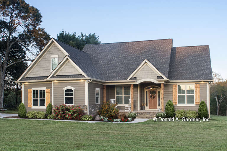 House Plan House Plan #26562 Front Elevation 